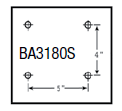 Mounting Diagram for Bison BS3180S