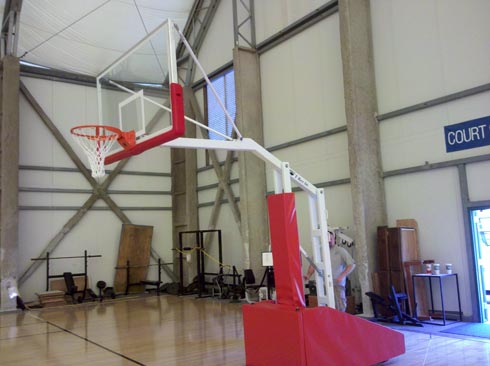 Portable Basketball Structure