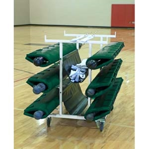 Picture of Bison Six Post Deluxe Volleyball Cart