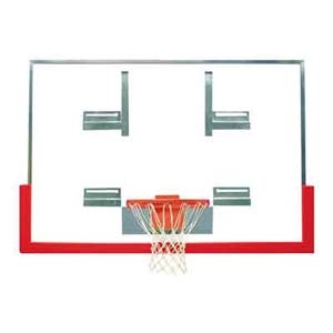 Picture of Bison 48" x 72" Tall Unbreakable "XL" Glass Competition Conversion Backboard