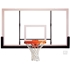 Picture of Gared 42" x 72" Acrylic Rectangular Backboard with Aluminum Front