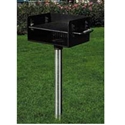 Picture of L.A. Steelcraft Pedestal Bar-B-Ques