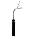 Picture of Bison 5-9/16" Mega Duty Gooseneck Basketball Pole with 8' Extension