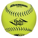 Picture of Diamond Sports Zulu Slow Pitch Blue Stitch Softball