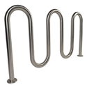 Picture of Tubular Solutions Inc Stainless Steel Wave Bike Rack