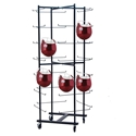 Picture of Champion Sports Rolling Football Helmet Rack