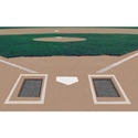 Picture of BSN Rubber Batters Box Foundation   Pair