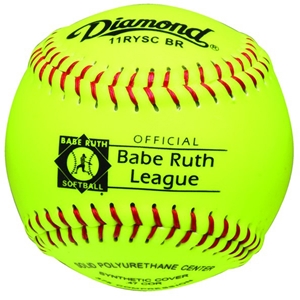 Picture of Diamond Sports Babe Ruth 11" FastPitch Softball -  Synthetic
