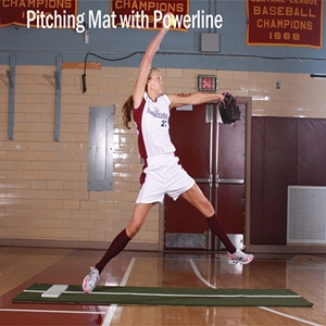 Picture of BSN ProMounds Jennie Finch Pitching Mat with Powerline