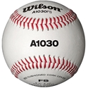 Picture of Wilson A1030 Practice Baseball - Flat Seam