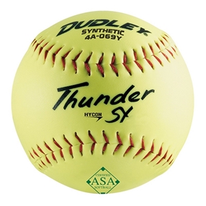 Picture of Dudley®12" ASA Thunder SY HyCon - Synthetic Slow-Pitch Softball