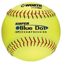 Picture of Worth 47/525 Synthetic Blue Dot SFB-12'' Slow-Pitch Softball