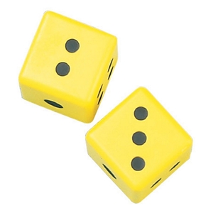 Picture of Champion Sports Coated Foam Dice