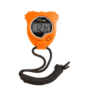 Picture of Champion Sports Neon Orange Stop Watch