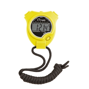 Picture of Champion Sports Neon Yellow Stop Watch