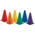Picture of Champion Sports Hi Visibility Fluorescent 9" Poly Cone Set