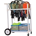 Picture of Champion Sports All-Terrain ABS Racket Cart