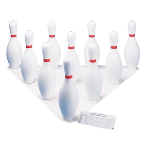 Picture of Champion Sports Plastic Bowling Pin Set