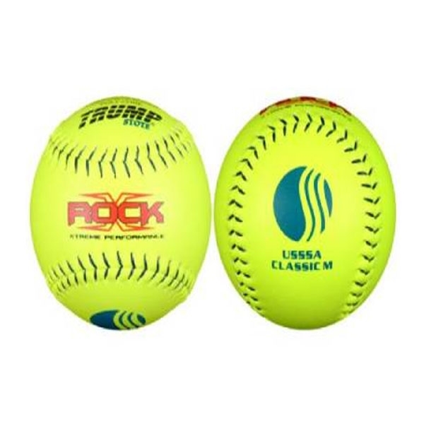 Trump X-ROCK-CLAS-Y-2 The Rock Series 12 inch 40/325 USSSA Classic M  Composite Leather Softball