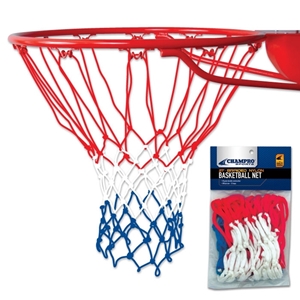 Picture of Champro 21" Braided Nylon Basketball Net in Red, White & Blue
