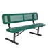 Picture of Ultracoat Thermoplast Coated Benches with Back Support