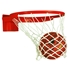 Picture of Bison Baseline Collegiate 180° Breakaway Basketball Goal