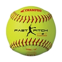 Picture of Champro Game Fast Pitch Softballs - ASA Certified