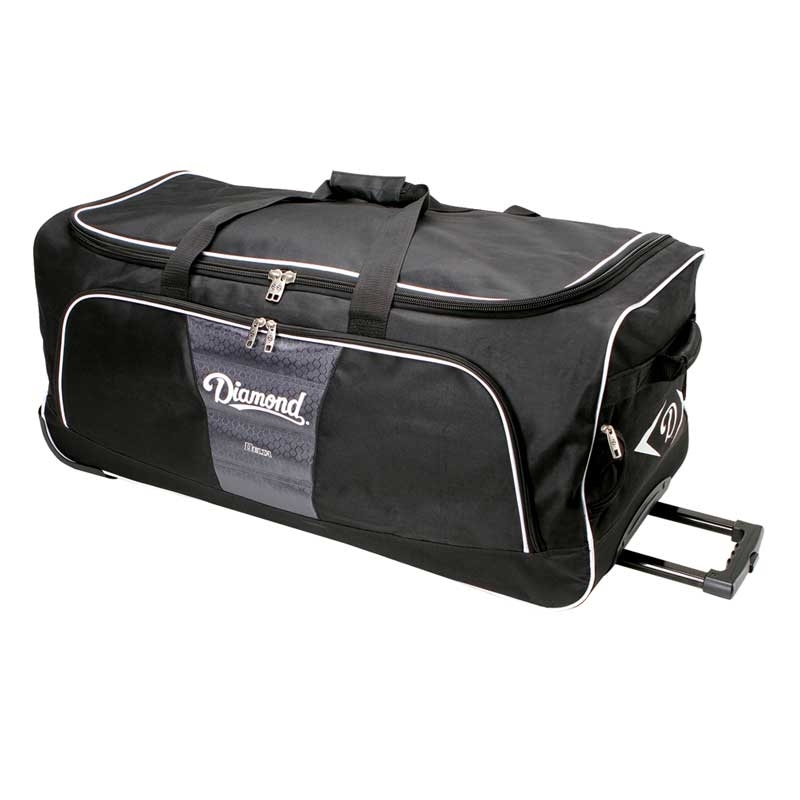 Diamond Sports Delta Equipment Bag on Wheels. Sports Facilities Group Inc.