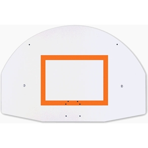 Picture of PW Athletic Polyethylene Fan Backboard with Orange Target