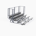Picture of PW Athletic 5 Row Standard Bleachers