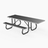 Picture of PW Athletic Extra Heavy-Duty Aluminum Picnic Table