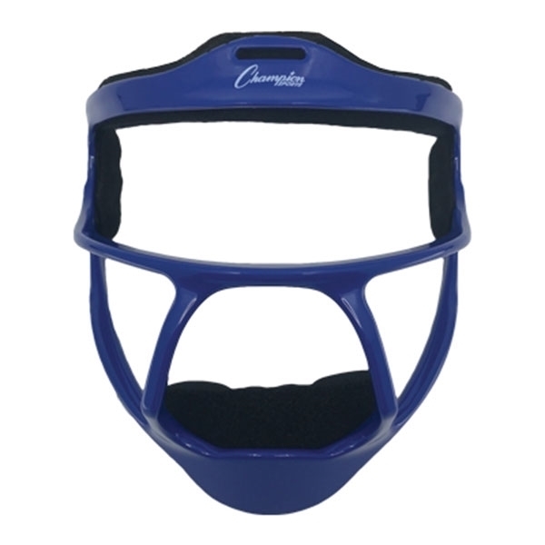NEW Champro Sports Adult The Grill Softball Fielders Mask Royal Blue 