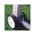 Picture of Fold-A-Goal Semi-Permanent 4" Square Aluminum Soccer Goals Removable Wheels
