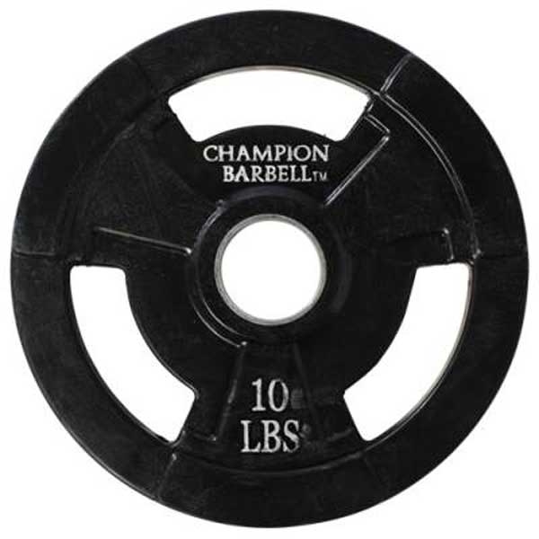 Champion Barbell Olympic Grip Plate 