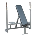 Picture of Champion Barbell Incline Weight Bench with Spotter Platform
