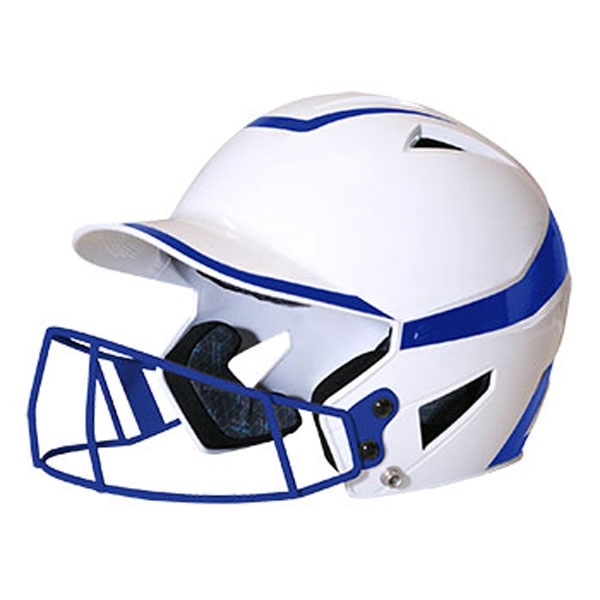 thumbnail image 2 of CHAMPRO HX Rise Fastpitch Batting Helmet With Facemask - NOCSAE Certified Protection 2 of 12