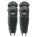 Picture of Champion Sports Double Knee Umpire's Leg Guard With Wings Black