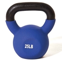 Picture of Champion Barbell 25 lb Vinyl Coated Kettlebell  1267297