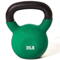 Picture of Champion  Barbell 35 lb Vinyl Coated Kettlebell  1267310