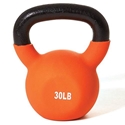 Picture of Champion  Barbell 30 lb Vinyl Coated Kettlebell 1267303