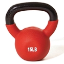 Picture of Champion Barbell 15 lb Vinyl Coated Kettlebell 1266825