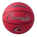 Picture of Champion Sports Red Pro Rubber Basketball in RBB4RD