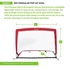 Picture of Champion Sports Rectangular Pop-Up Goal