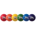 Picture of Champion Sports 6 Inch Rhino Skin Low Bounce Ultra Grip Dodgeball Set