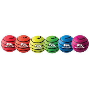 Picture of Champion Sports 6 Inch Rhino Skin Medium Bounce Neon Swirl Ball Set