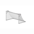 Picture of Kwik Goal 6 1/2H X 18 1/2W X 2D X 6.5B 3 1/2" Mesh 3MM Braided Knotless Soccer Nets