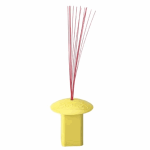Picture of Markwort High Vis Yellow Base Plugs with Red Bristles