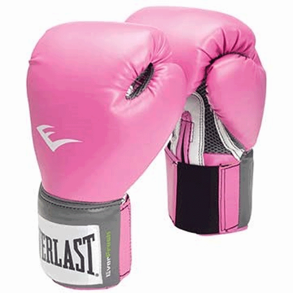 Everlast Boxing Pro Style Training Gloves Pink