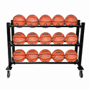 Picture of Champion Sports Deluxe Heavy-Duty Basketball Cart