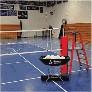 Picture of Jaypro FeatherLite Volleyball System Package for 3" Floor Sleeve